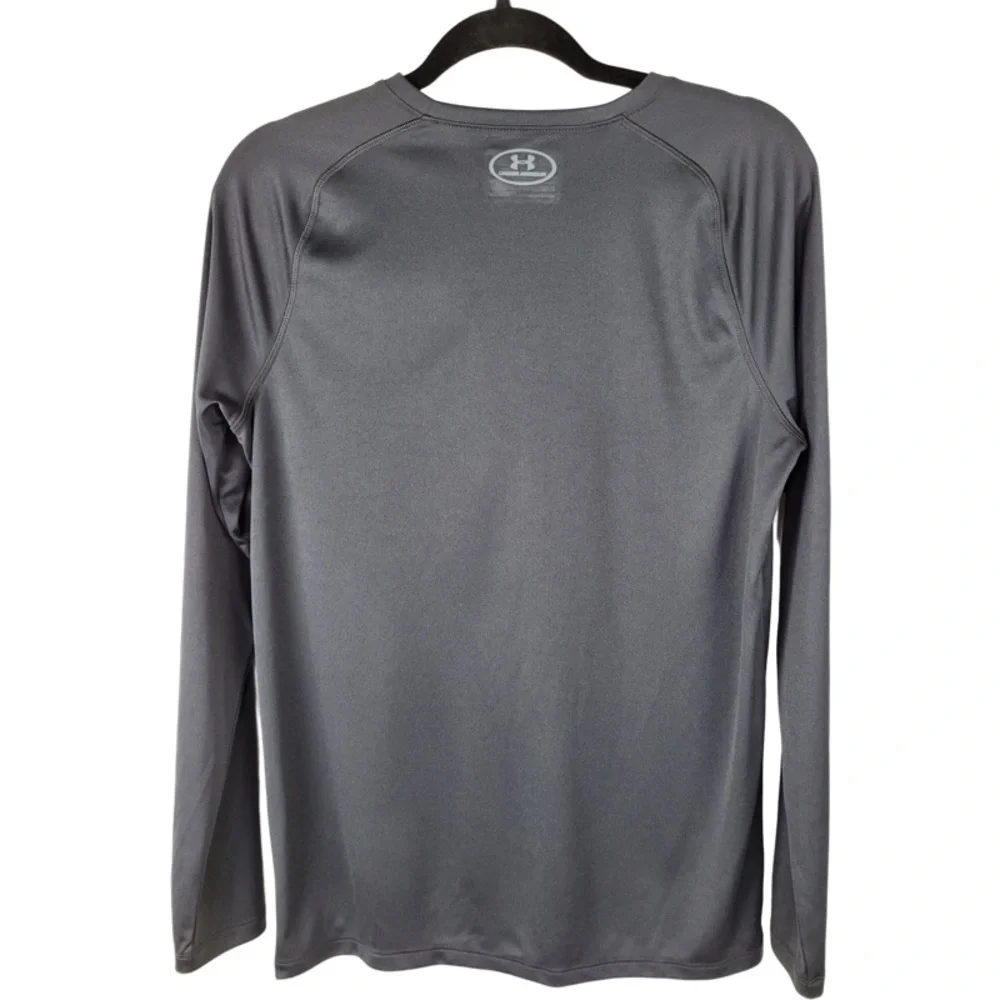 ✅ Under Armour Teen Long Sleeve Heat Gear Loose Fit active shirt size YXL